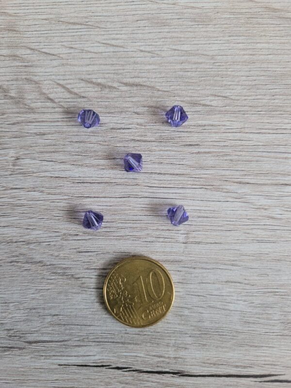 Swarovski Xilion bead (5328) Tanzanite - paars (bicone) (6 mm)