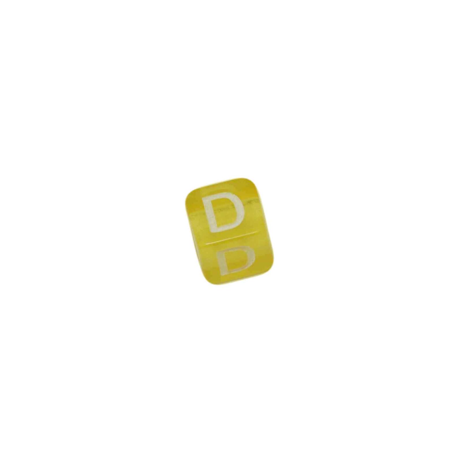 Gele letterkraal D