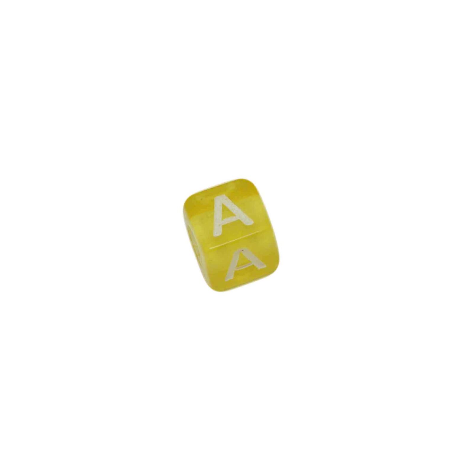 Gele letterkraal A