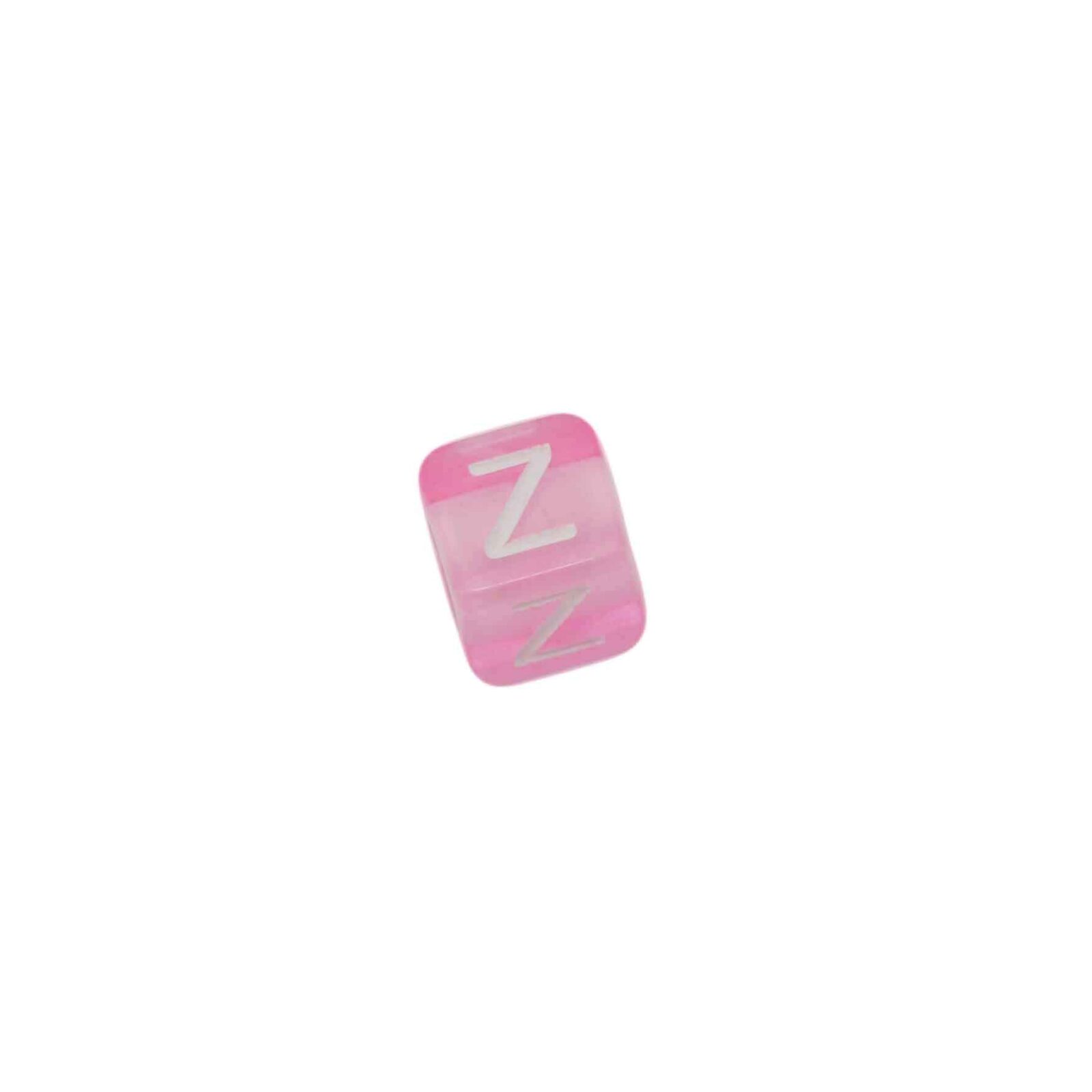 Roze letterkraal Z