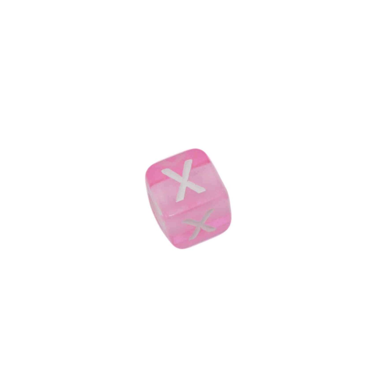 Roze letterkraal X