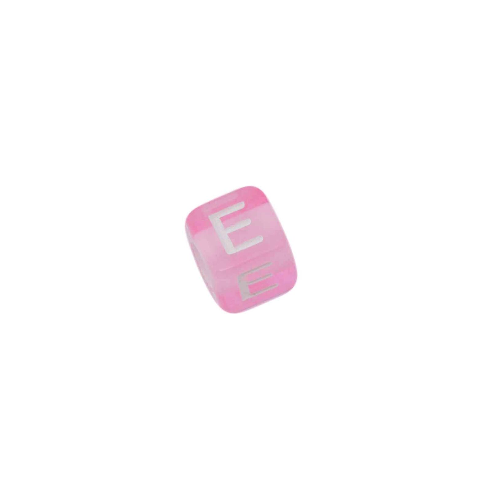 Roze letterkraal E