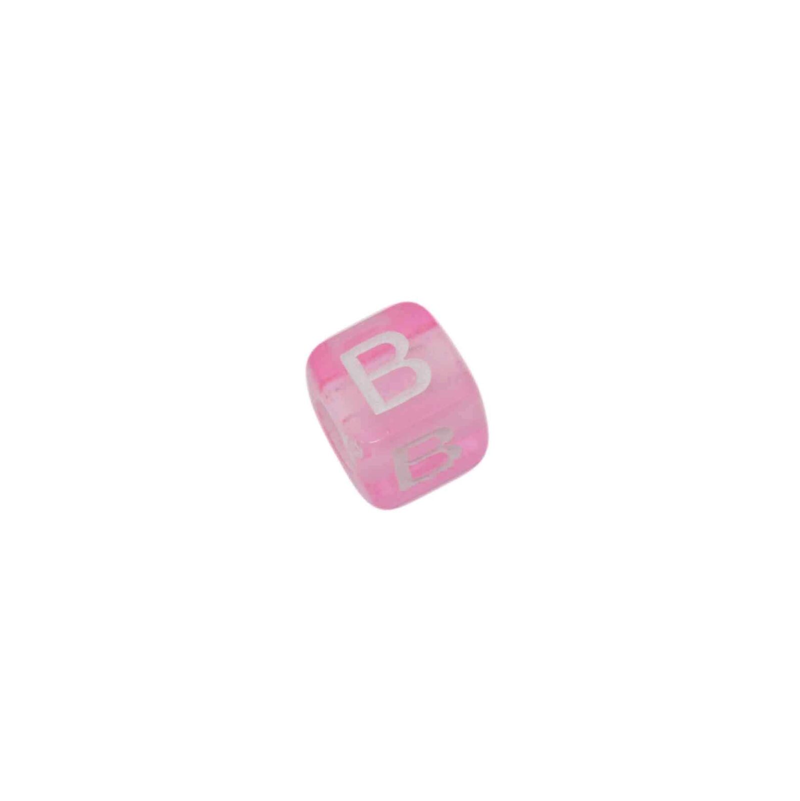 Roze letterkraal B