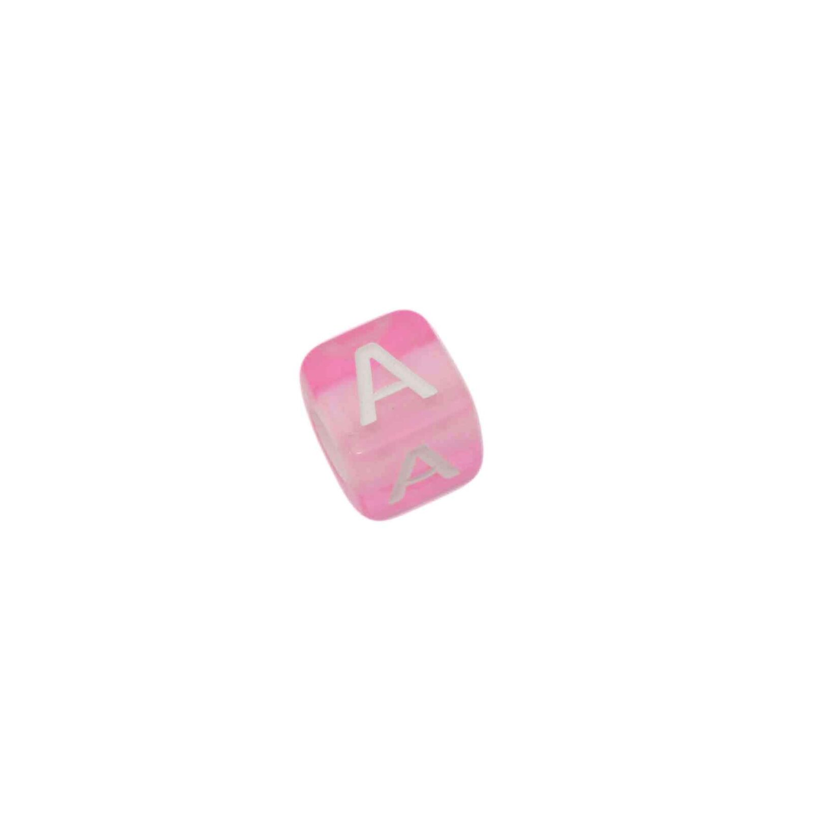 Roze letterkraal A
