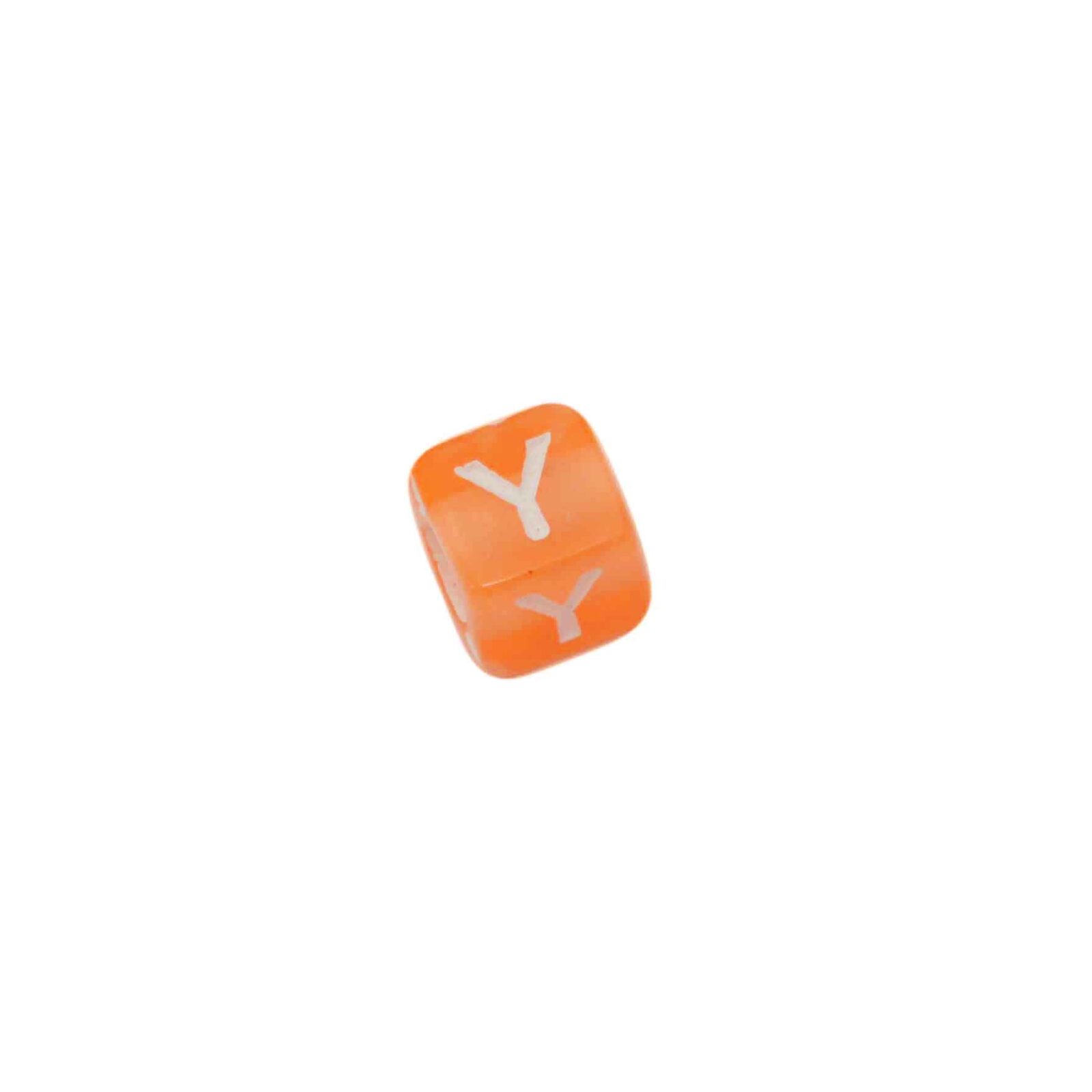 Oranje letterkraal Y