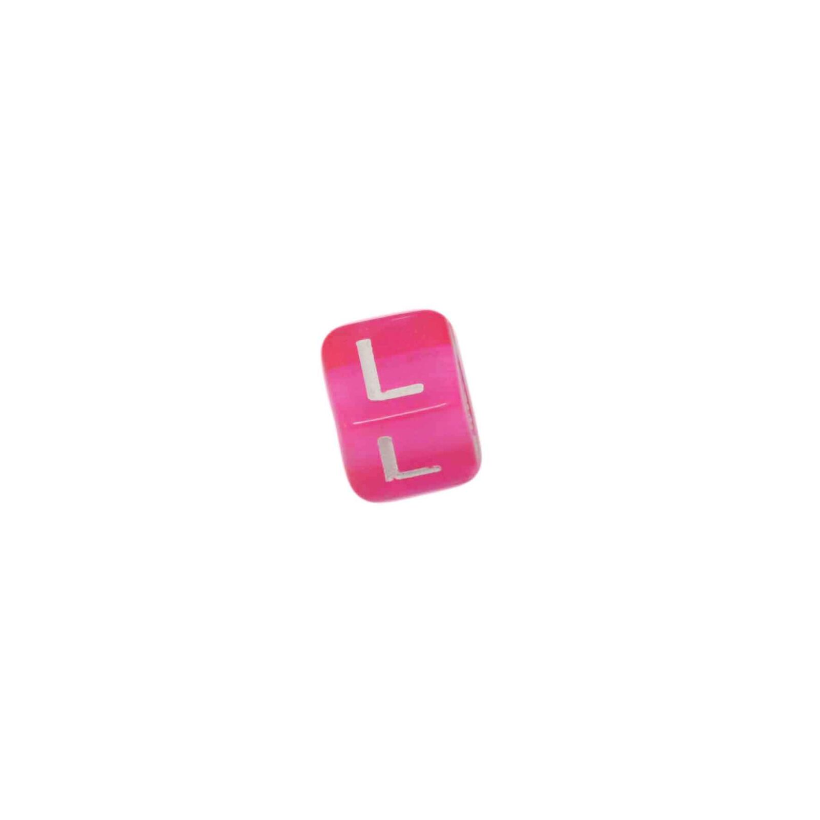 Rood roze letterkraal L