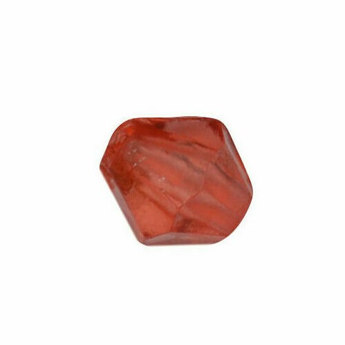 Rode bicone kunststof kraal (4 mm)