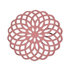 Bruine hanger in de vorm van een bloem