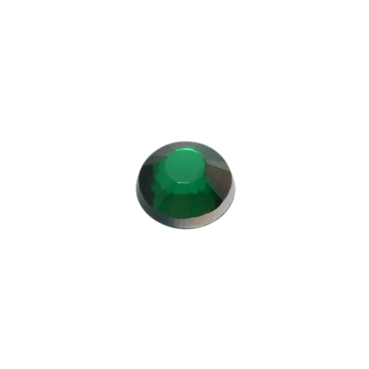 Groene ronde kunststof plaksteen