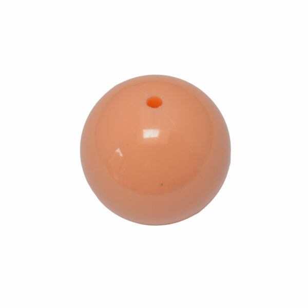Roze ronde acryl kraal (24 mm)