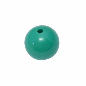 Groene ronde acryl kraal