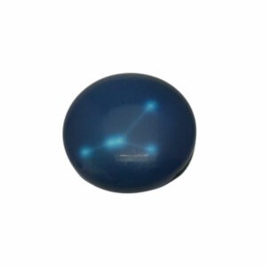 Blauwe ronde cabochon - sterrenbeeld Cancer/kreeft