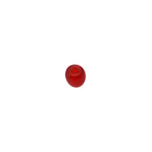 Rode ronde glaskraal
