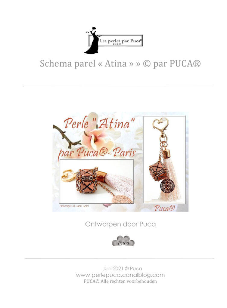 Perle "Atina" par puca ® - Paris