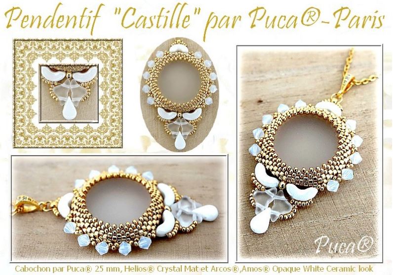 Pendentif "Castille" par puca ® - Paris