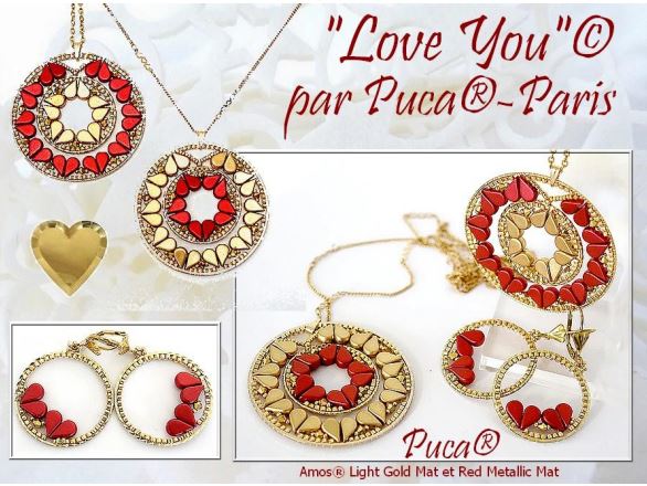 "Love you" par puca ® - Paris