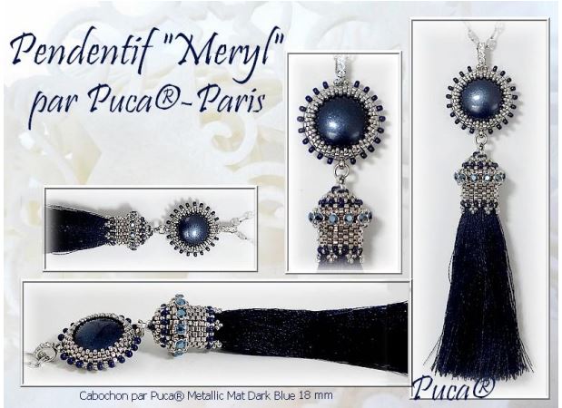 Pendentif "Meryl" par puca ® - Paris
