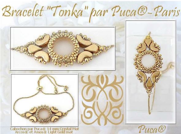 Bracelet "Tonka" par puca ® - Paris