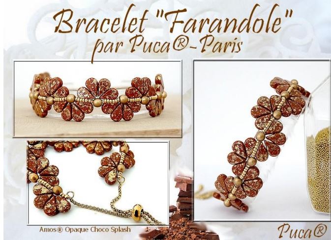 Bracelet "Farandole" par puca ® - Paris