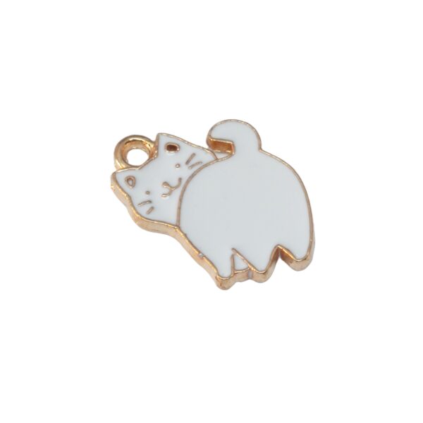 Goudkleurige/witte bedel – kat