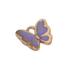Goudkleurige/paarse bedel - vlinder