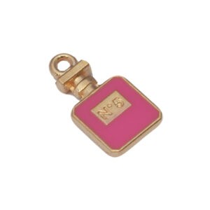 Goudkleurige/roze bedel - parfum