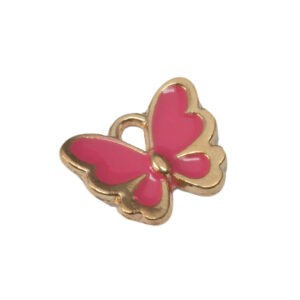 Goudkleurige/ roze bedel - vlinder