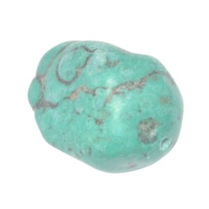 Turquoise kraal uit steen