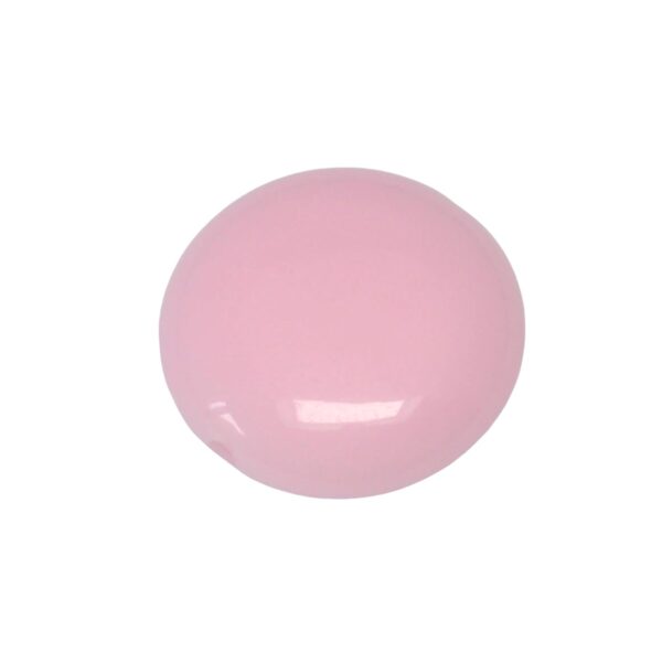 Roze ronde acryl kraal