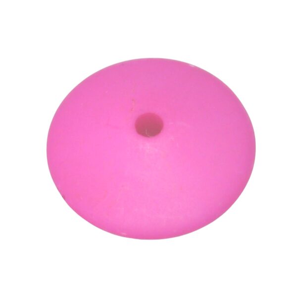 Roze ronde acryl kraal