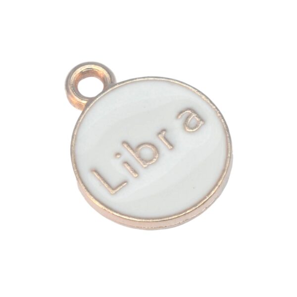 Goudkleurige/witte bedel - libra