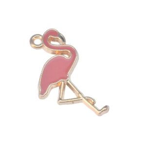Goudkleurige/rode bedel - flamingo