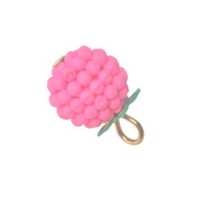 Goudkleurige/roze/groene hanger - bol