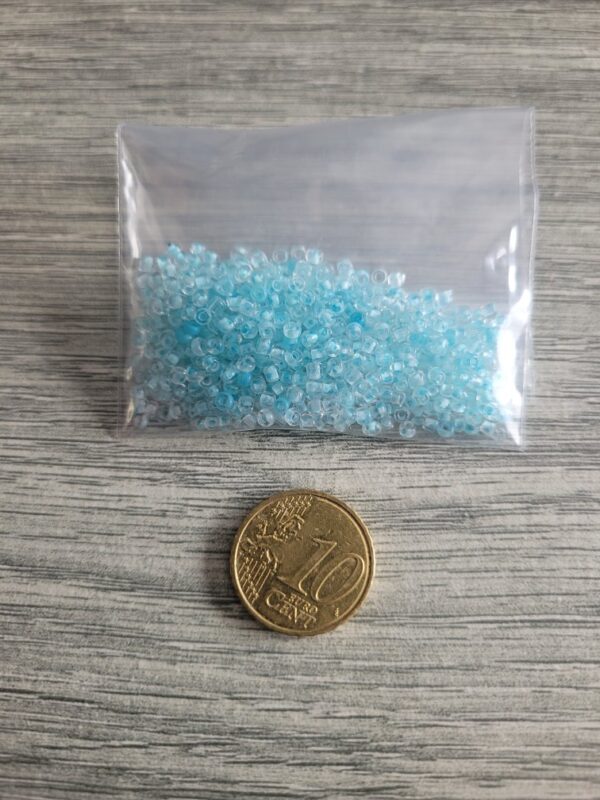 Mix turquoise rocailles - 10 gr