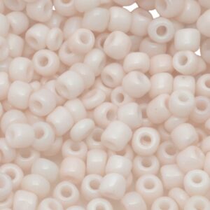 Lichtroze mix rocailles (mat) (doosje) - 15 gr