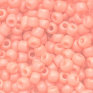 Oranje mix rocailles (mat) (doosje) - 15 gr