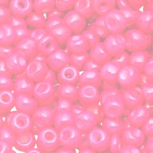 Rode mix rocailles (mat) (doosje) - 15 gr