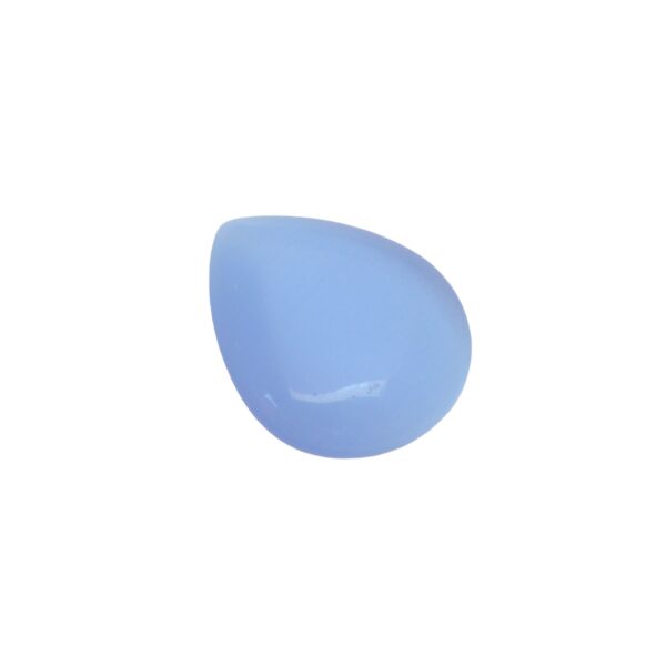 Blauwe cabochon - druppel