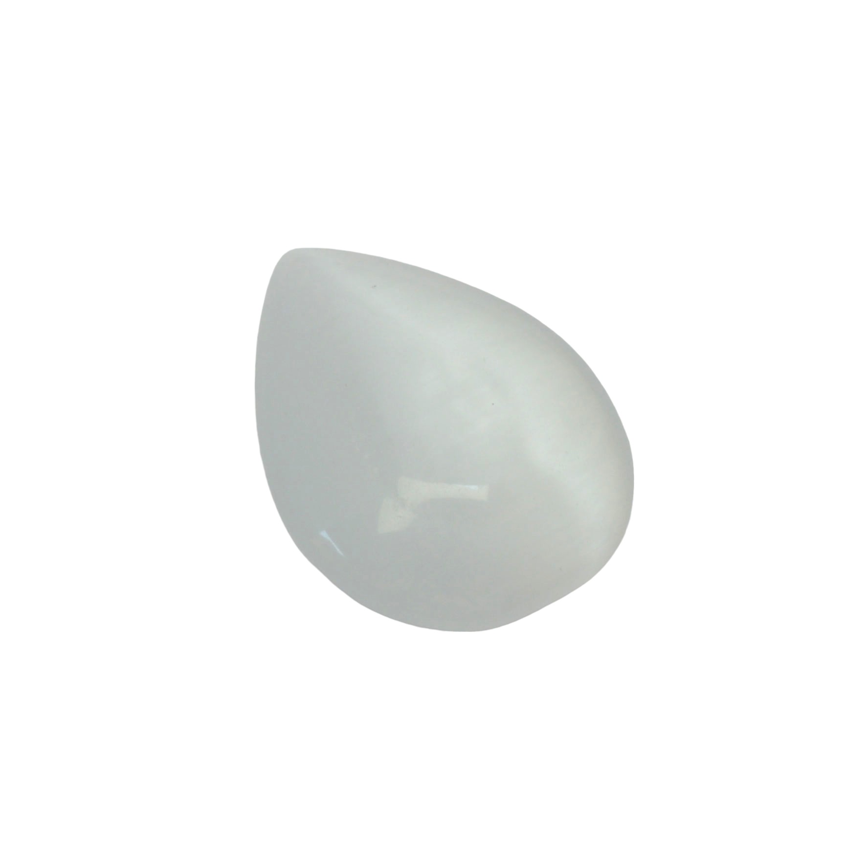 Witte cabochon - druppel