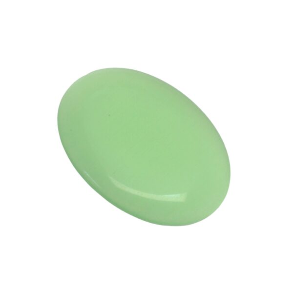 Groene ovale cabochon