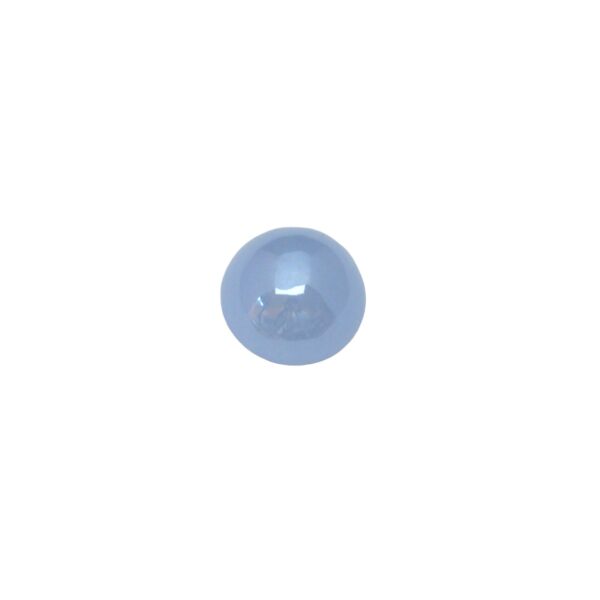 Blauwe ronde cabochon