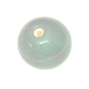 Goudkleurige/turquoise ronde
