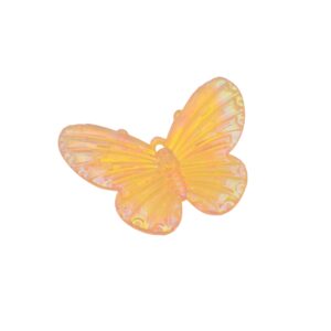 Oranje acryl hanger - vlinder