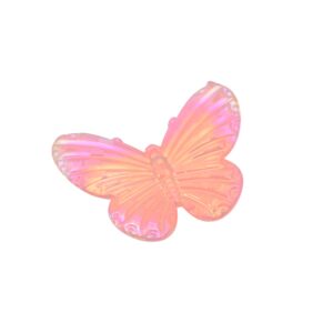 Rode acryl hanger - vlinder