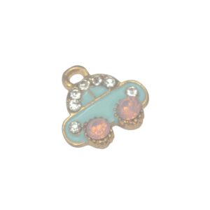 Goudkleurige/blauwe/roze hanger - auto
