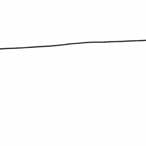 Zwarte elastische draad (per 1 m)