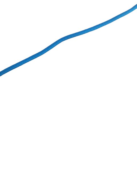 Turquoise elastische draad (per 1 m)