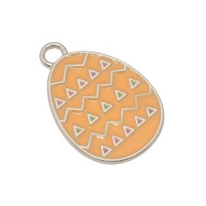 Goudkleurige/gele/rode/groene bedel - paasei